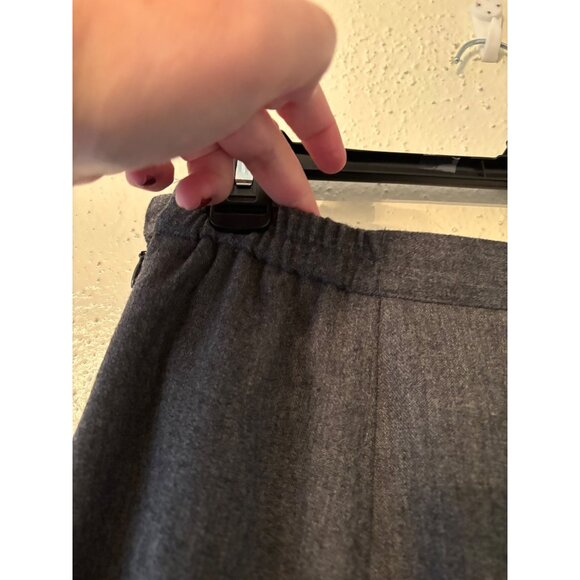 Susan Bristol Womens 10P Gray Wool A Line Long Skirt Preppy Academia - Picture 10 of 12